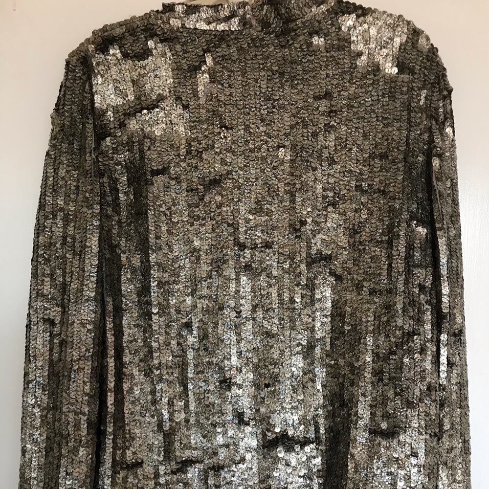 Zara sequin embellished knit Cardigan - Picture 4 of 5
